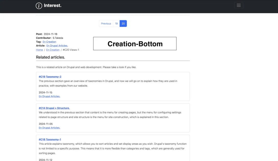 Drupal Views Block