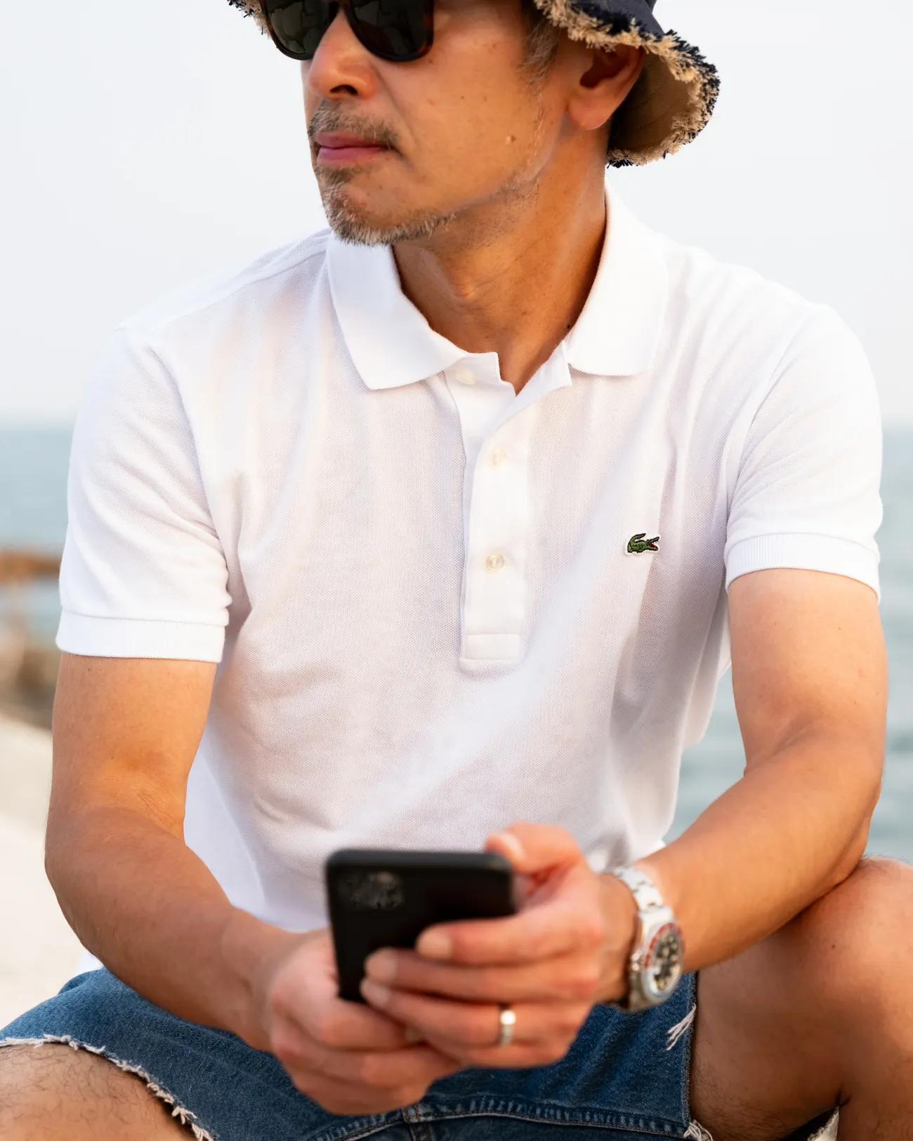 LACOSTE Slim Fit Polo Shirts 01