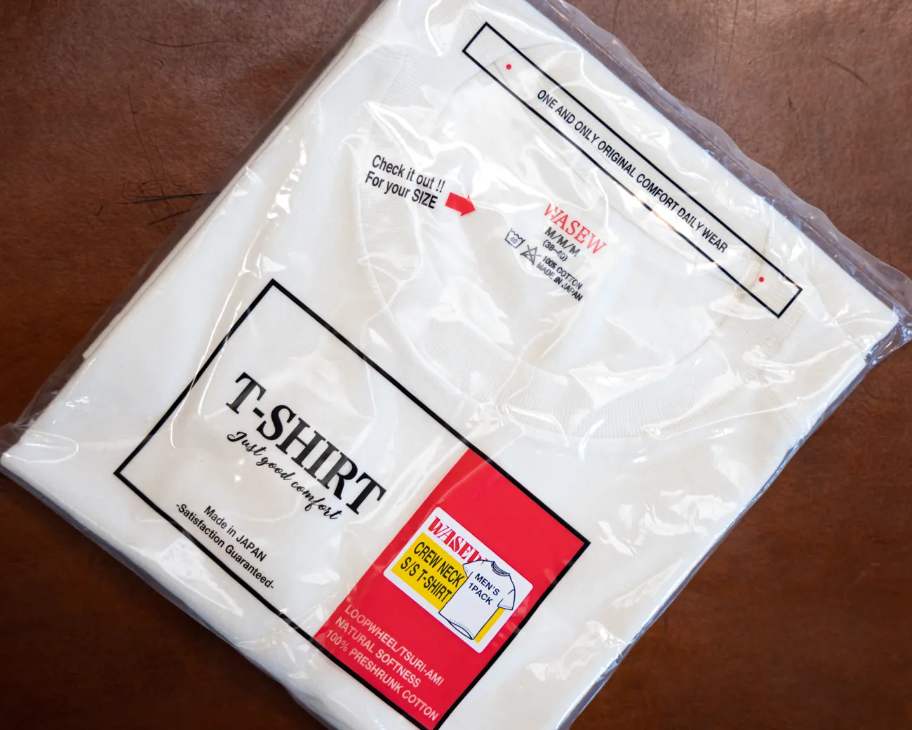 Wasew Crew neck T-shirt 01